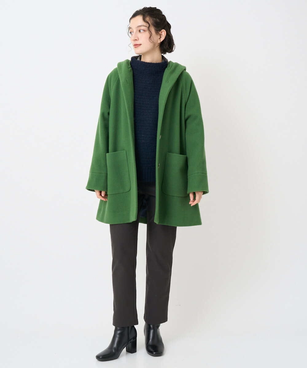 NHLAF88190 GIANNI LO GIUDICE(小さいサイズ)(メゾン ドゥ サンク) 裏起毛無地ハイテンションストレッチパンツ グレー