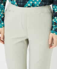 NHLAF88190 GIANNI LO GIUDICE(小さいサイズ)(メゾン ドゥ サンク) 裏起毛無地ハイテンションストレッチパンツ グレー