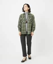 NHLAF88190 GIANNI LO GIUDICE(小さいサイズ)(メゾン ドゥ サンク) 裏起毛無地ハイテンションストレッチパンツ グレー