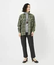 NHLAF88190 GIANNI LO GIUDICE(小さいサイズ)(メゾン ドゥ サンク) 裏起毛無地ハイテンションストレッチパンツ グレー