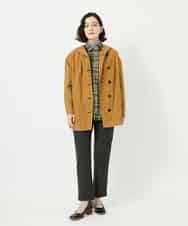 NHLAF88190 GIANNI LO GIUDICE(小さいサイズ)(メゾン ドゥ サンク) 裏起毛無地ハイテンションストレッチパンツ グレー