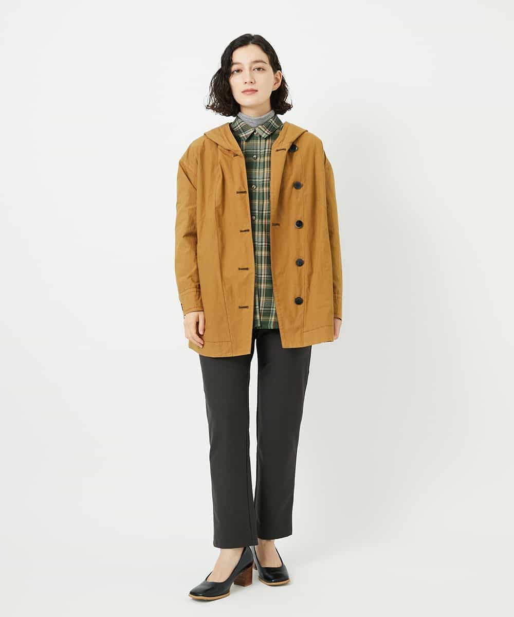 NHLAF88190 GIANNI LO GIUDICE(小さいサイズ)(メゾン ドゥ サンク) 裏起毛無地ハイテンションストレッチパンツ グレー