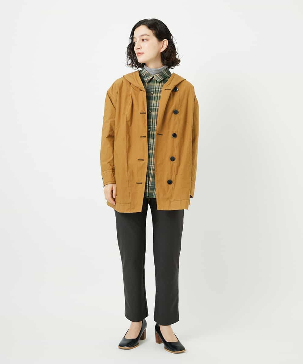NHLAF88190 GIANNI LO GIUDICE(小さいサイズ)(メゾン ドゥ サンク) 裏起毛無地ハイテンションストレッチパンツ グレー