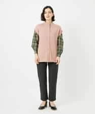 NHLAF88190 GIANNI LO GIUDICE(小さいサイズ)(メゾン ドゥ サンク) 裏起毛無地ハイテンションストレッチパンツ グレー