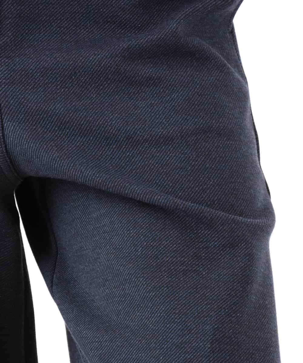 NHLAI83210 GIANNI LO GIUDICE(小さいサイズ)(メゾン ドゥ サンク) [セットアップ対応]デニムジャージーセミワイドパンツ ネイビー