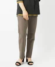 NHLAI84170 GIANNI LO GIUDICE(小さいサイズ)(メゾン ドゥ サンク) ツイル調ハイテンションストレッチパンツ ベージュ