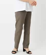 NHLAI84170 GIANNI LO GIUDICE(小さいサイズ)(メゾン ドゥ サンク) ツイル調ハイテンションストレッチパンツ ベージュ