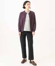 NHLAI84170 GIANNI LO GIUDICE(小さいサイズ)(メゾン ドゥ サンク) ツイル調ハイテンションストレッチパンツ ベージュ