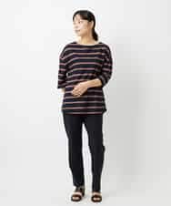 NHLAI84170 GIANNI LO GIUDICE(小さいサイズ)(メゾン ドゥ サンク) ツイル調ハイテンションストレッチパンツ ベージュ