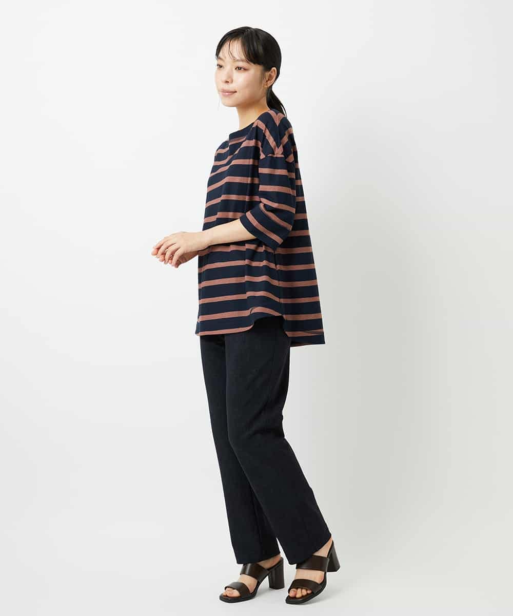 NHLAI84170 GIANNI LO GIUDICE(小さいサイズ)(メゾン ドゥ サンク) ツイル調ハイテンションストレッチパンツ ベージュ