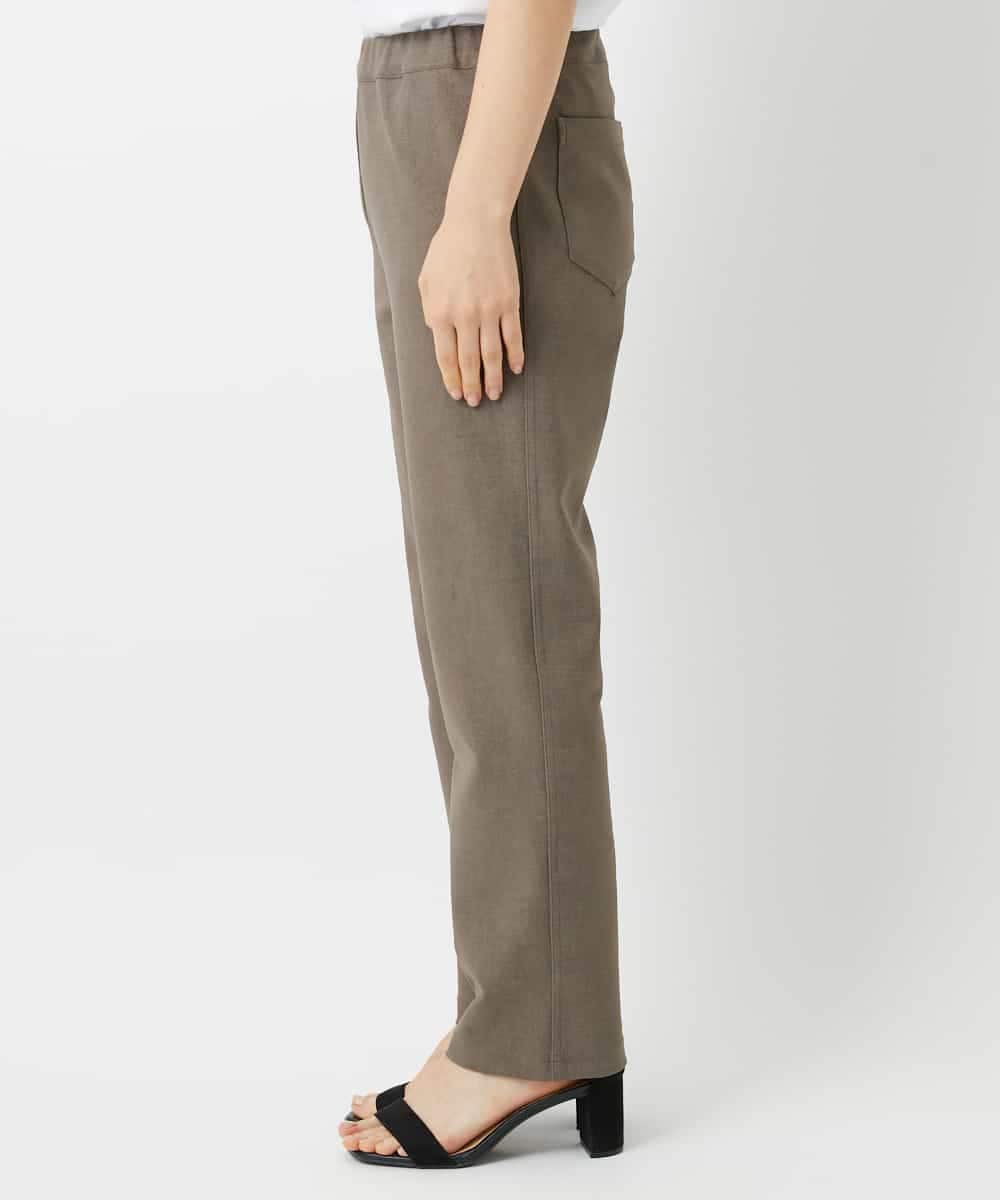NHLAI84170 GIANNI LO GIUDICE(小さいサイズ)(メゾン ドゥ サンク) ツイル調ハイテンションストレッチパンツ ベージュ