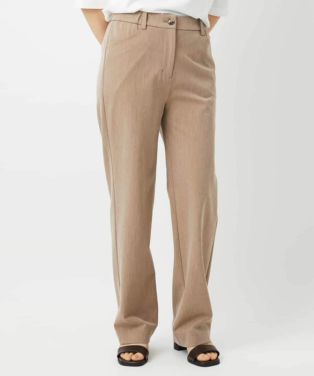 NHLAI85180 GIANNI LO GIUDICE(小さいサイズ)(メゾン ドゥ サンク) [新色追加]アウトファーストストレートパンツ ベージュ