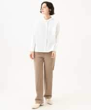 NHLAI85180 GIANNI LO GIUDICE(小さいサイズ)(メゾン ドゥ サンク) [新色追加]アウトファーストストレートパンツ ベージュ