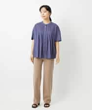 NHLAI85180 GIANNI LO GIUDICE(小さいサイズ)(メゾン ドゥ サンク) [新色追加]アウトファーストストレートパンツ ベージュ