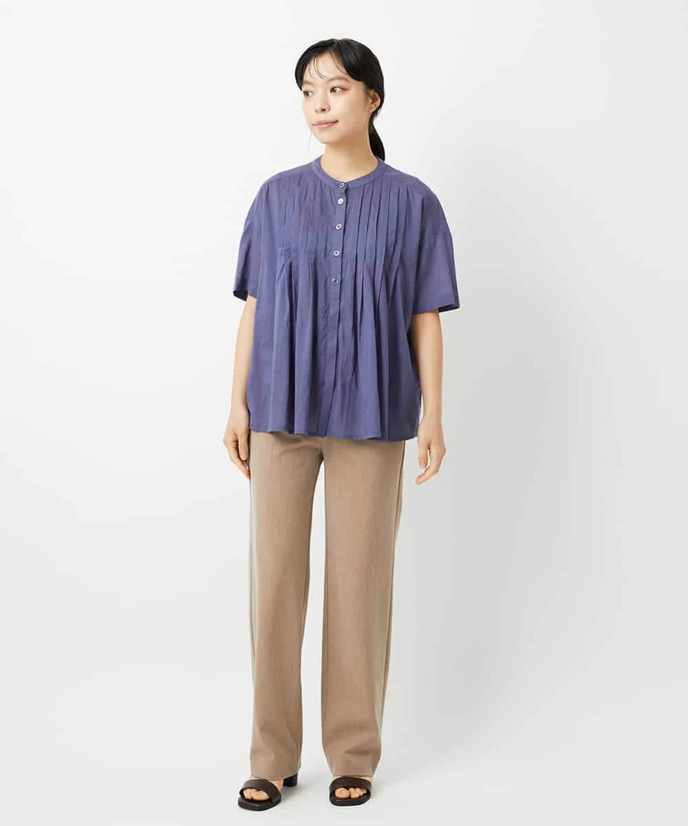 NHLAI85180 GIANNI LO GIUDICE(小さいサイズ)(メゾン ドゥ サンク) [新色追加]アウトファーストストレートパンツ ベージュ