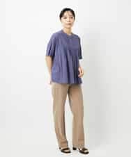 NHLAI85180 GIANNI LO GIUDICE(小さいサイズ)(メゾン ドゥ サンク) [新色追加]アウトファーストストレートパンツ ベージュ