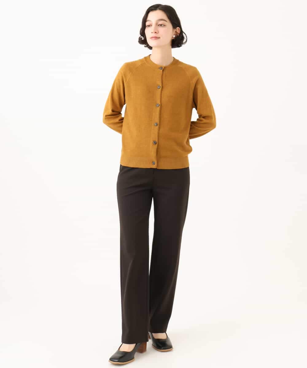 NHLAI85180 GIANNI LO GIUDICE(小さいサイズ)(メゾン ドゥ サンク) [新色追加]アウトファーストストレートパンツ ベージュ