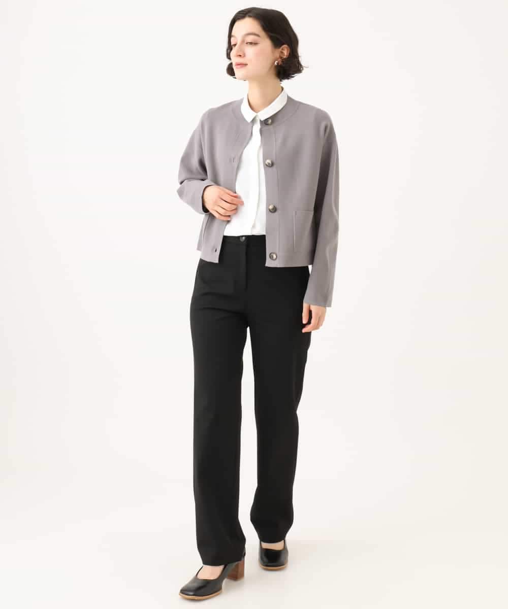 NHLAI85180 GIANNI LO GIUDICE(小さいサイズ)(メゾン ドゥ サンク) [新色追加]アウトファーストストレートパンツ ベージュ