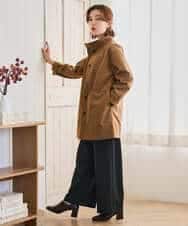 NHLAI89210 GIANNI LO GIUDICE(小さいサイズ)(メゾン ドゥ サンク) [セットアップ対応]チェック柄ワイドストレートパンツ グレー