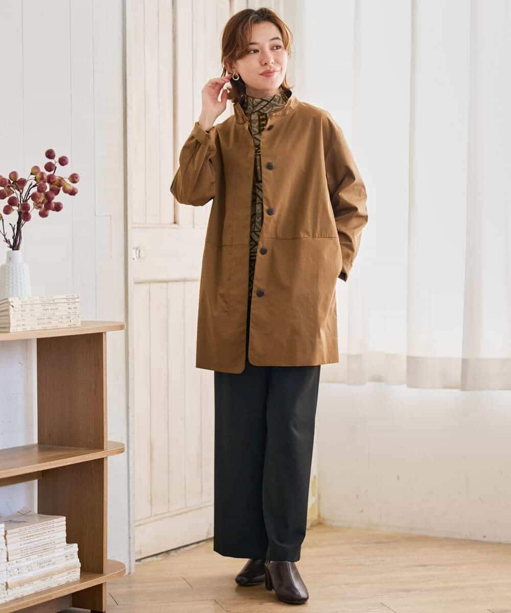 NHLAI89210 GIANNI LO GIUDICE(小さいサイズ)(メゾン ドゥ サンク) [セットアップ対応]チェック柄ワイドストレートパンツ グレー
