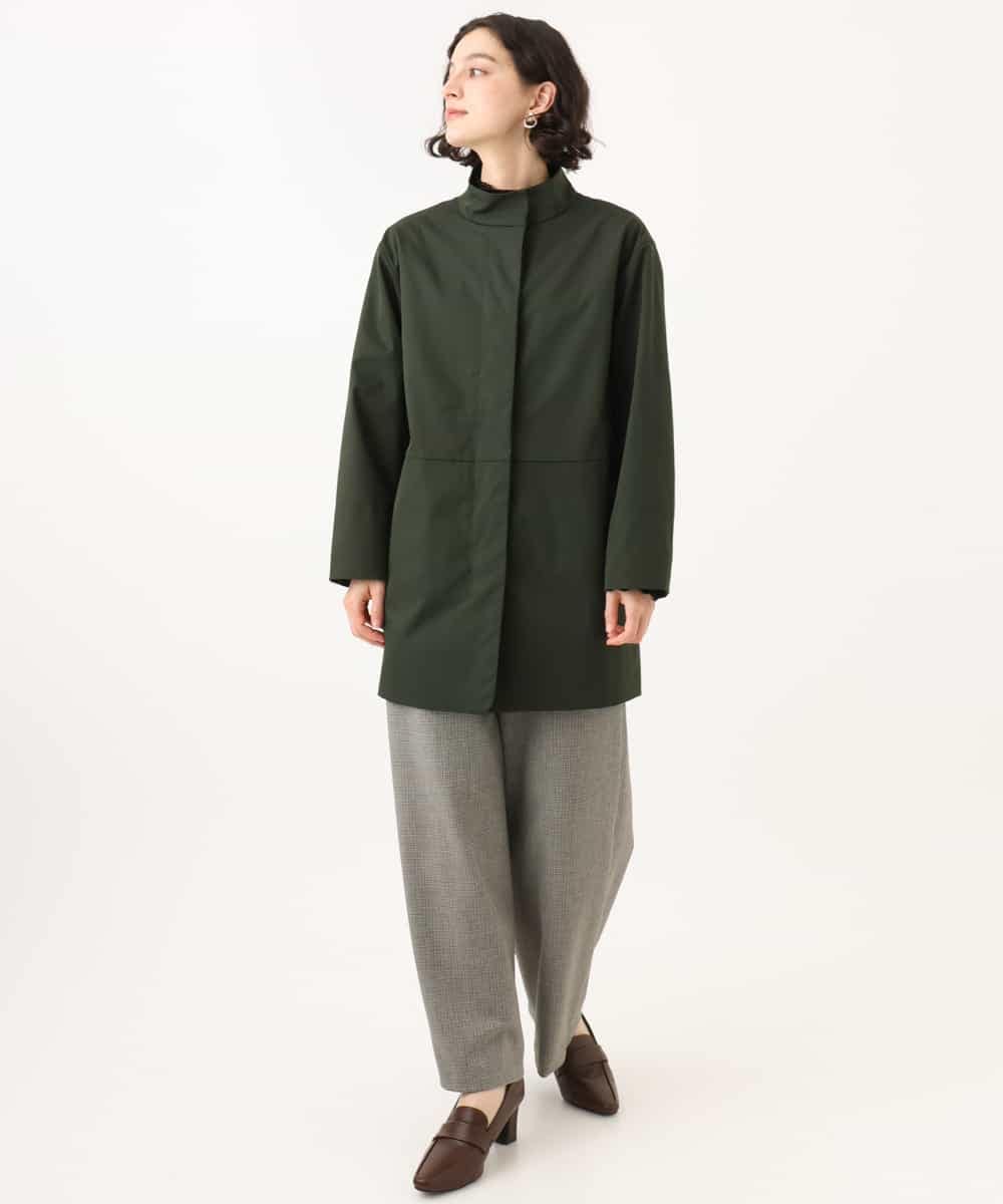 NHLAI89210 GIANNI LO GIUDICE(小さいサイズ)(メゾン ドゥ サンク) [セットアップ対応]チェック柄ワイドストレートパンツ グレー