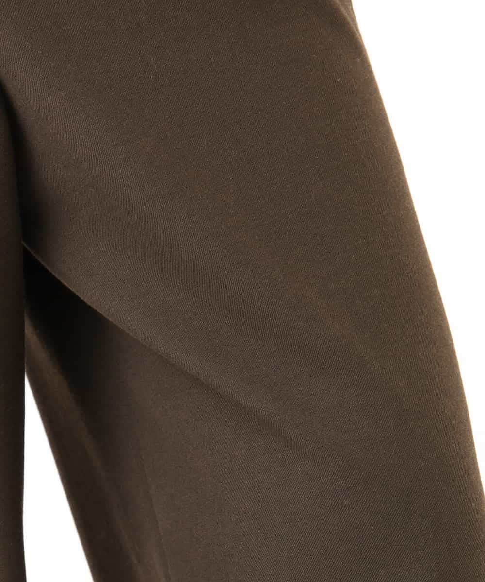 NHLAI89210 GIANNI LO GIUDICE(小さいサイズ)(メゾン ドゥ サンク) [セットアップ対応]チェック柄ワイドストレートパンツ グレー