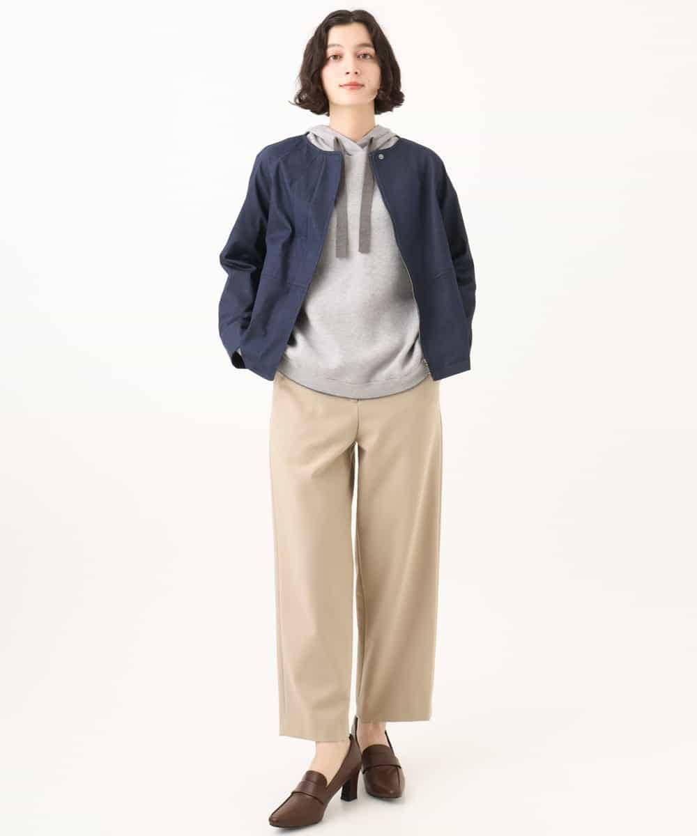 NHLAI90210 GIANNI LO GIUDICE(小さいサイズ)(メゾン ドゥ サンク) ウォーミットツイル2WAYストレッチパンツ ベージュ