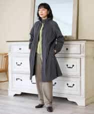 NHLAI91200 GIANNI LO GIUDICE(小さいサイズ)(メゾン ドゥ サンク) ヘリンボーンストレートパンツ ベージュ