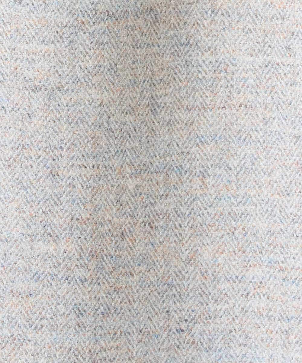 NHLAI91200 GIANNI LO GIUDICE(小さいサイズ)(メゾン ドゥ サンク) ヘリンボーンストレートパンツ ベージュ