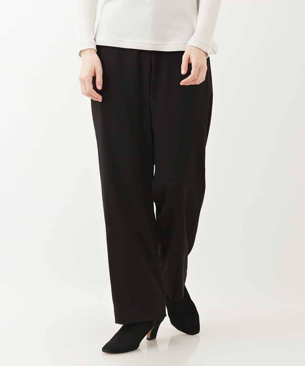 NHLAP05190 GIANNI LO GIUDICE(小さいサイズ)(メゾン ドゥ サンク) ストレッチギャバストレートパンツ ベージュ