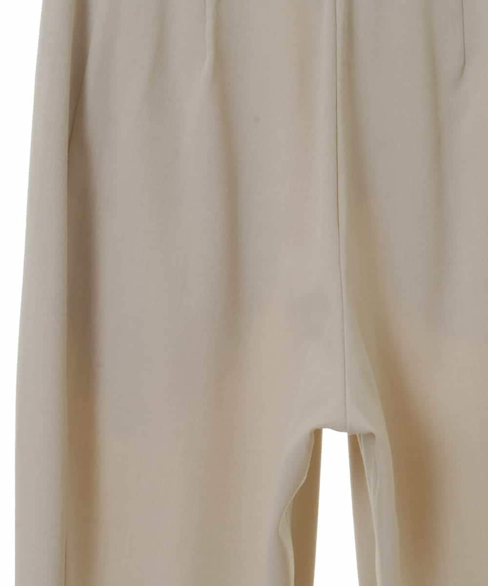 NHLAP05190 GIANNI LO GIUDICE(小さいサイズ)(メゾン ドゥ サンク) ストレッチギャバストレートパンツ ベージュ