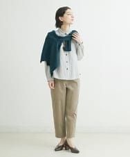 NHLAS36250 GIANNI LO GIUDICE(小さいサイズ)(メゾン ドゥ サンク) 別珍ストレッチテーパードパンツ ベージュ