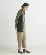 NHLAS36250 GIANNI LO GIUDICE(小さいサイズ)(メゾン ドゥ サンク) 別珍ストレッチテーパードパンツ ベージュ