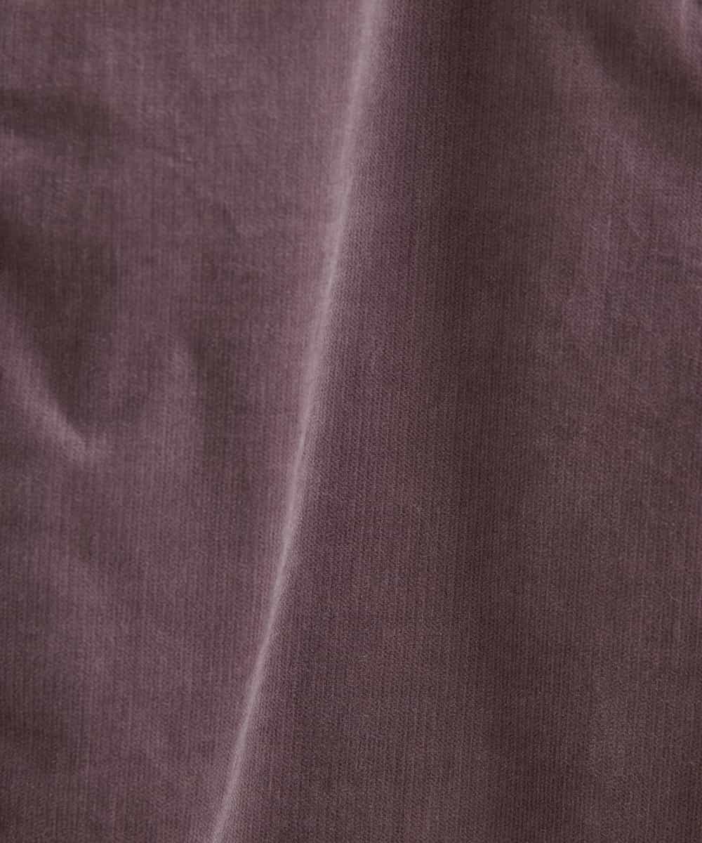 NHLAS36250 GIANNI LO GIUDICE(小さいサイズ)(メゾン ドゥ サンク) 別珍ストレッチテーパードパンツ ベージュ