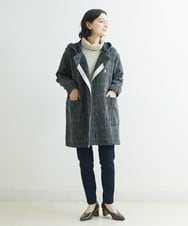 NHLAT21270 GIANNI LO GIUDICE(小さいサイズ)(メゾン ドゥ サンク) 裏起毛ストレッチスリムパンツ グリーン
