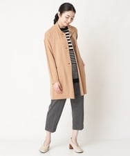 NHLAW07210 GIANNI LO GIUDICE(小さいサイズ)(メゾン ドゥ サンク) [洗える/日本製]ミニチェッカー裏起毛イージーパンツ ネイビー