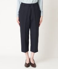 NHLAW07210 GIANNI LO GIUDICE(小さいサイズ)(メゾン ドゥ サンク) [洗える/日本製]ミニチェッカー裏起毛イージーパンツ ネイビー