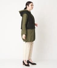 NHLAW15230 GIANNI LO GIUDICE(小さいサイズ)(メゾン ドゥ サンク) [洗える]スエードライクベイカーパンツ マスタード