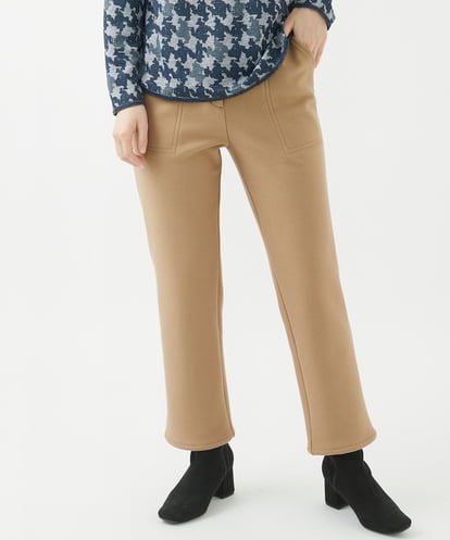 NHLCA01230 GIANNI LO GIUDICE(小さいサイズ) [日本製]ファーボンディング裏起毛ストレートパンツ