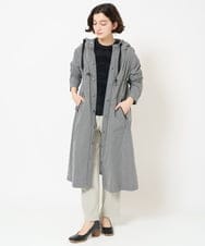 NHLEA30210 GIANNI LO GIUDICE(小さいサイズ)(メゾン ドゥ サンク) [日本製]メランジハイテンションパンツ オフホワイト