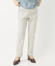 NHLEB51270 GIANNI LO GIUDICE(小さいサイズ)(メゾン ドゥ サンク) [日本製]デニムレースプリントパンツ ネイビーブラック