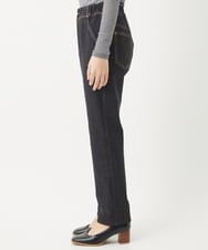 NHLEB51270 GIANNI LO GIUDICE(小さいサイズ)(メゾン ドゥ サンク) [日本製]デニムレースプリントパンツ ネイビーブラック