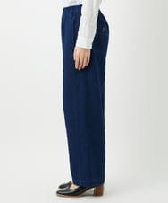 NHLEF15270 GIANNI LO GIUDICE(小さいサイズ)(メゾン ドゥ サンク) [セットアップ対応]二重織ガーゼデニム製品染めパンツ ネイビー