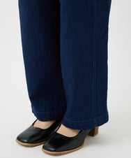 NHLEF15270 GIANNI LO GIUDICE(小さいサイズ)(メゾン ドゥ サンク) [セットアップ対応]二重織ガーゼデニム製品染めパンツ ネイビー