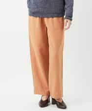 NHLEF15270 GIANNI LO GIUDICE(小さいサイズ)(メゾン ドゥ サンク) [セットアップ対応]二重織ガーゼデニム製品染めパンツ ピンクベージュ