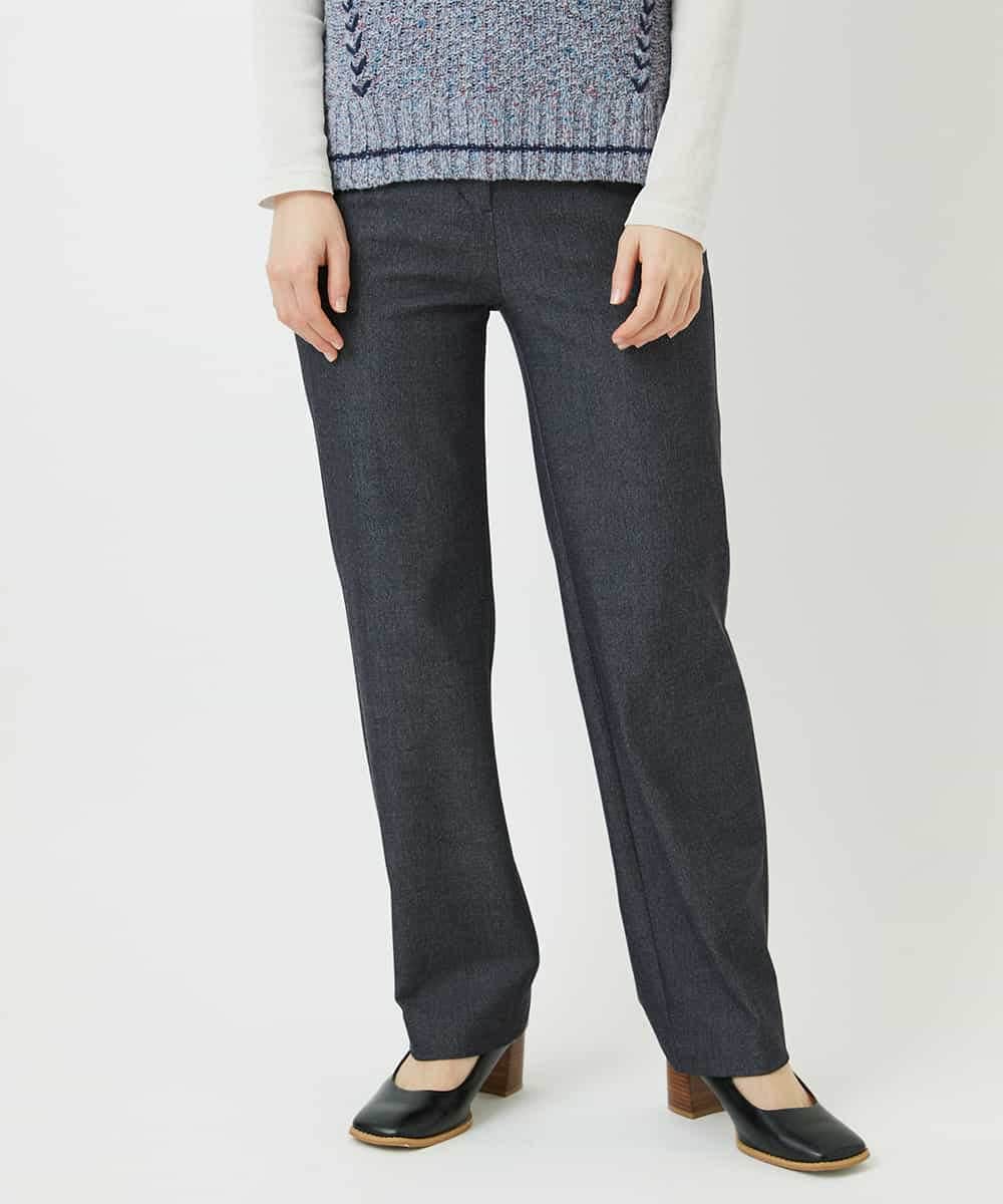 NHLEF82180 GIANNI LO GIUDICE(小さいサイズ)(メゾン ドゥ サンク) [新色追加]アウトファーストストレートパンツ ネイビー