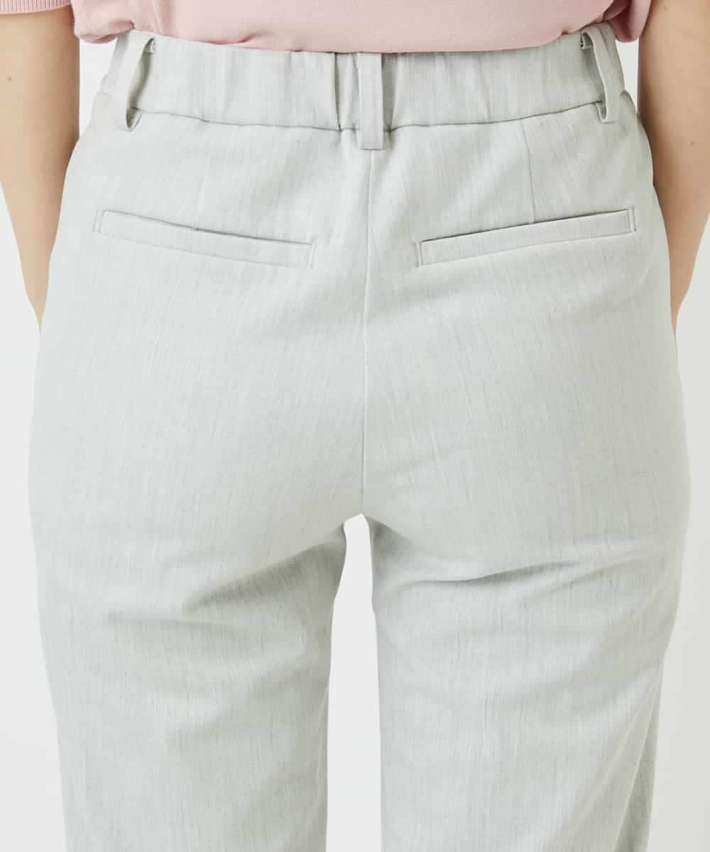 NHLEF82180 GIANNI LO GIUDICE(小さいサイズ)(メゾン ドゥ サンク) [新色追加]アウトファーストストレートパンツ ライトグレー