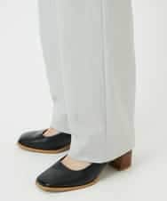 NHLEF82180 GIANNI LO GIUDICE(小さいサイズ)(メゾン ドゥ サンク) [新色追加]アウトファーストストレートパンツ ライトグレー