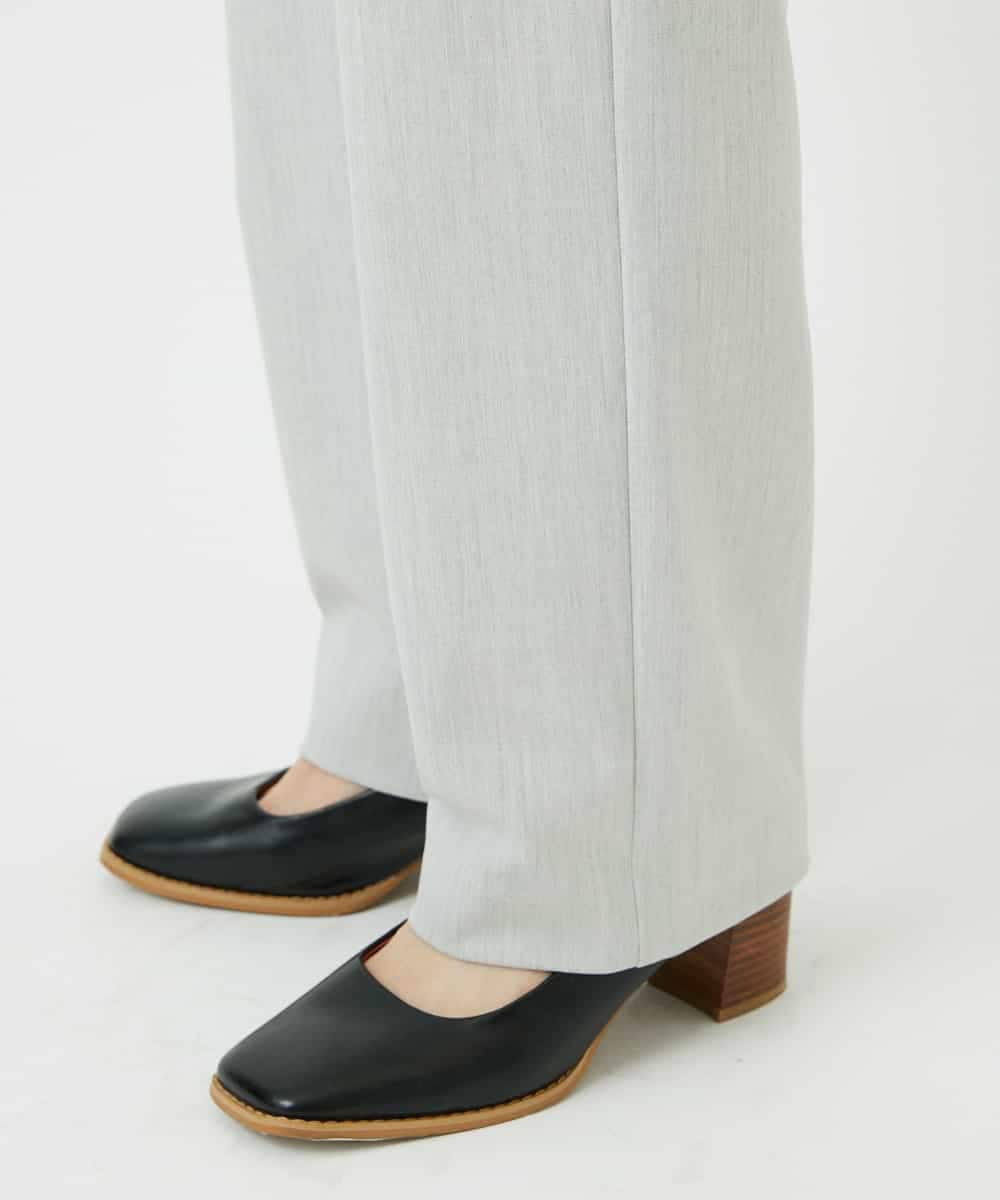 NHLEF82180 GIANNI LO GIUDICE(小さいサイズ)(メゾン ドゥ サンク) [新色追加]アウトファーストストレートパンツ ライトグレー