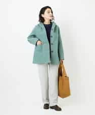 NHLEF82180 GIANNI LO GIUDICE(小さいサイズ)(メゾン ドゥ サンク) [新色追加]アウトファーストストレートパンツ ライトグレー